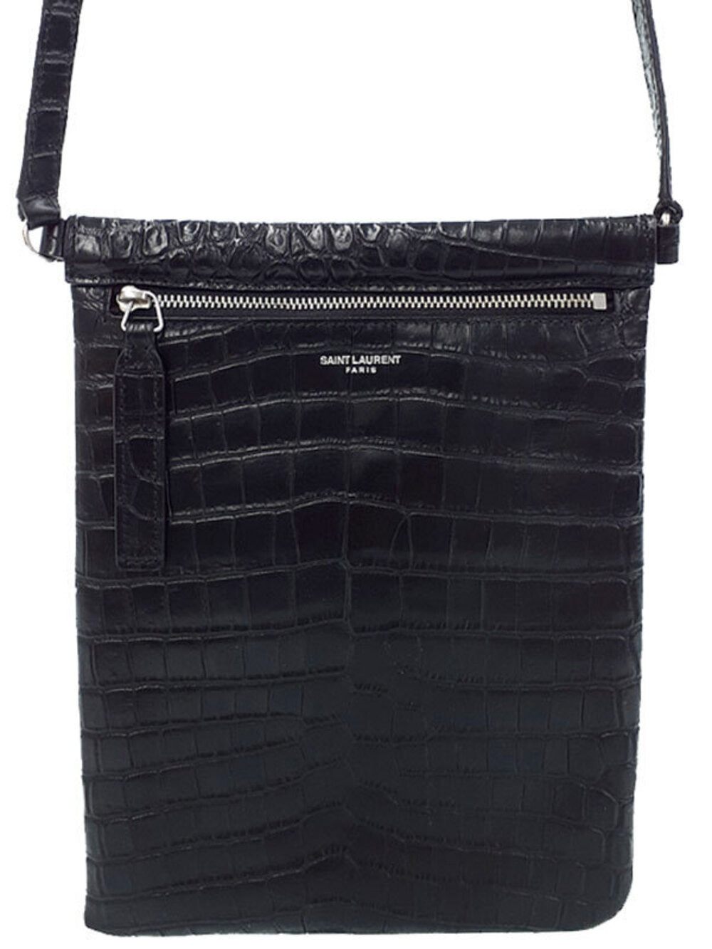 SAINT LAURENT PARIS Saint Paris Flat Pouch Clutch Sid Crossbody Bag Shoulder